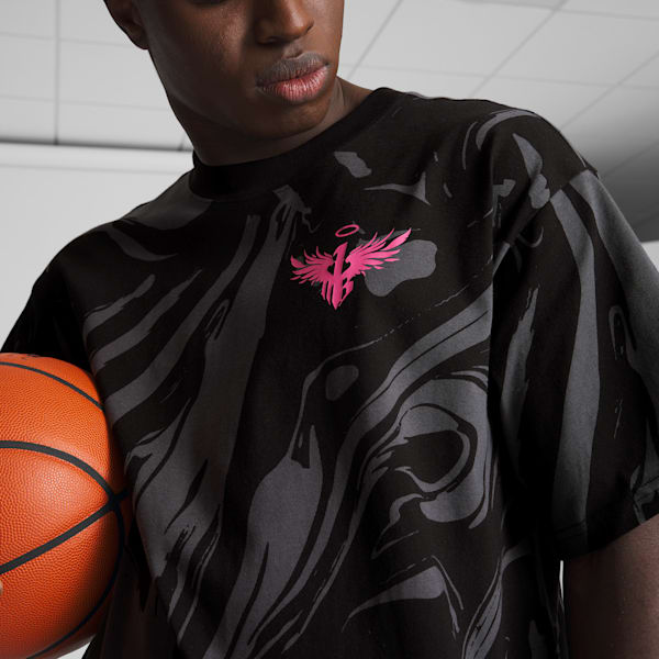 Playera PUMA x LAMELO BALL Toxic para Hombre, PUMA Black, extralarge