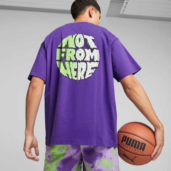 Playera de baloncesto PUMA x LAMELO BALL Toxic, Team Violet, extralarge