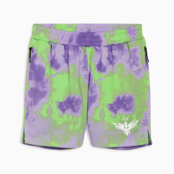 MELO x TOXIC Men's Basketball Shorts, Team Violet, extralarge-IND