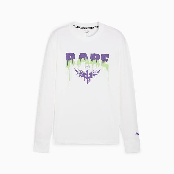 メンズ バスケットボール MELO x TOXIC 長袖 Tシャツ, PUMA White, extralarge-JPN