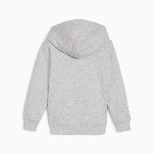 Sudadera Infantil PUMA x LOS PITUFOS, Light Gray Heather, extralarge
