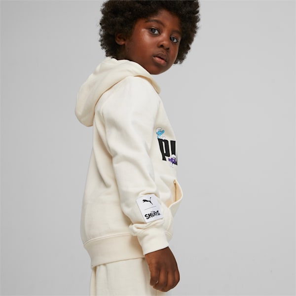 PUMA x THE SMURFS Kids' Hoodie, no color, extralarge