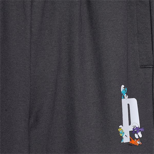 PUMA x THE SMURFS Kids' Sweatpants, Dark Coal, extralarge-IND
