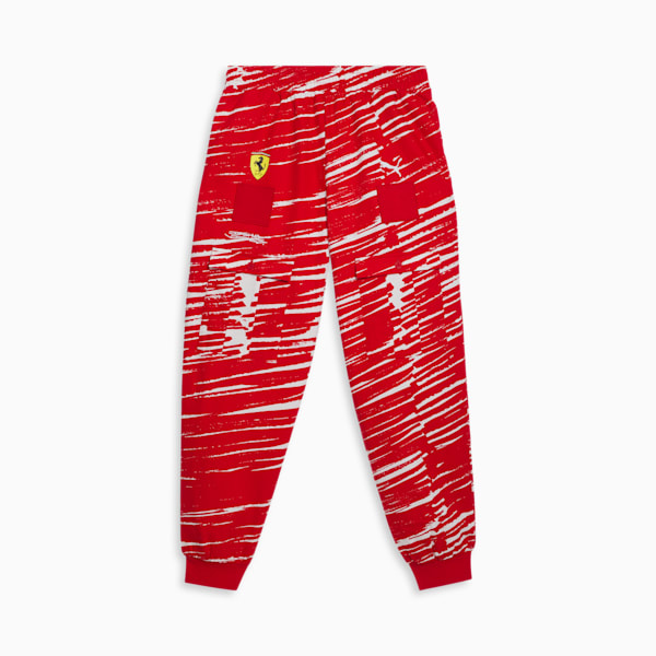 Pantalón de carrera SCUDERIA FERRARI x JOSHUA VIDES para hombre, Rosso Corsa, extralarge