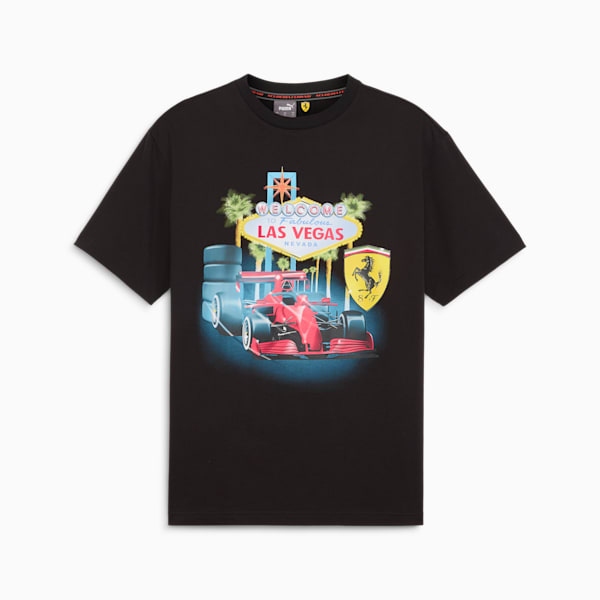 Scuderia Ferrari x Joshua Vides Tee, PUMA Black, extralarge-GBR