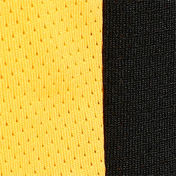 Shot Blocker Men's Basketball Shorts, Yellow Sizzle-PUMA Black, extralarge-IND