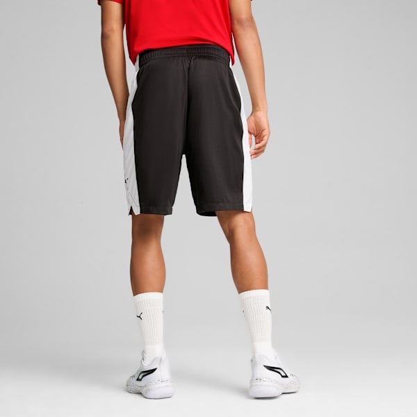 メンズ バスケットボール ショット ブロッカー ショーツ, PUMA Black-PUMA White, extralarge-JPN