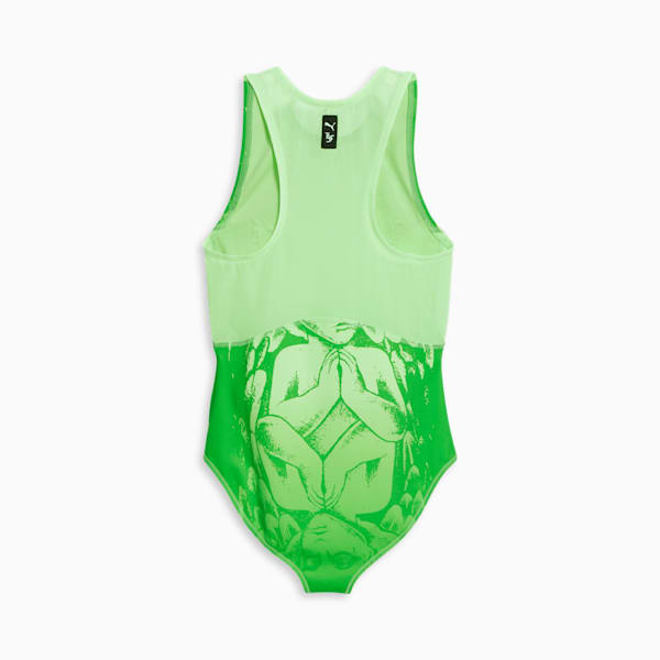 Body para mujer PUMA x LAFRANCÉ, PUMA Green, extralarge