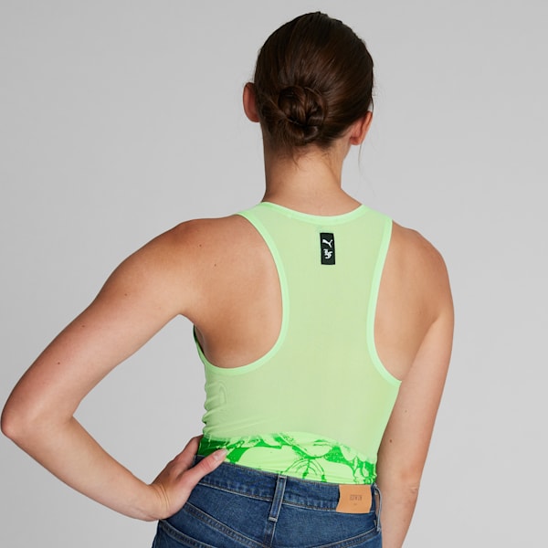 Body para mujer PUMA x LAFRANCÉ, PUMA Green, extralarge