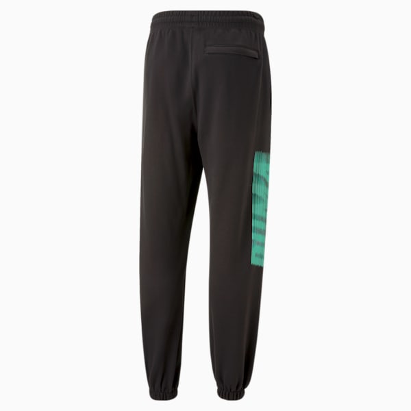 SWxP Relaxed Fit Mens Sweat Relaxed Fit Pants, Puma Black, extralarge-IND
