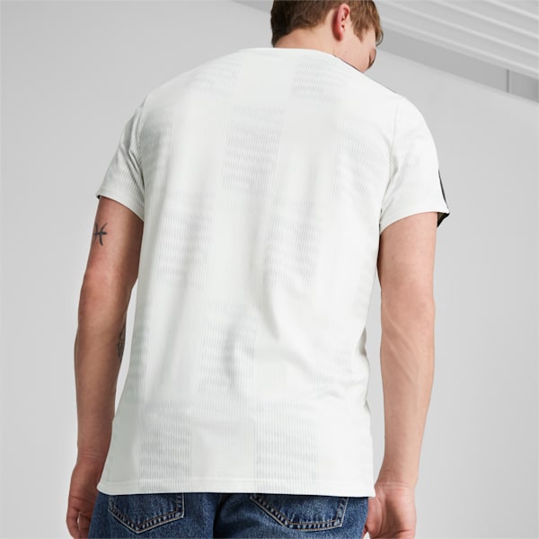 T7 Sport All Over Print Men's Slim Fit T-Shirt, Puma White-AOP, extralarge-IND