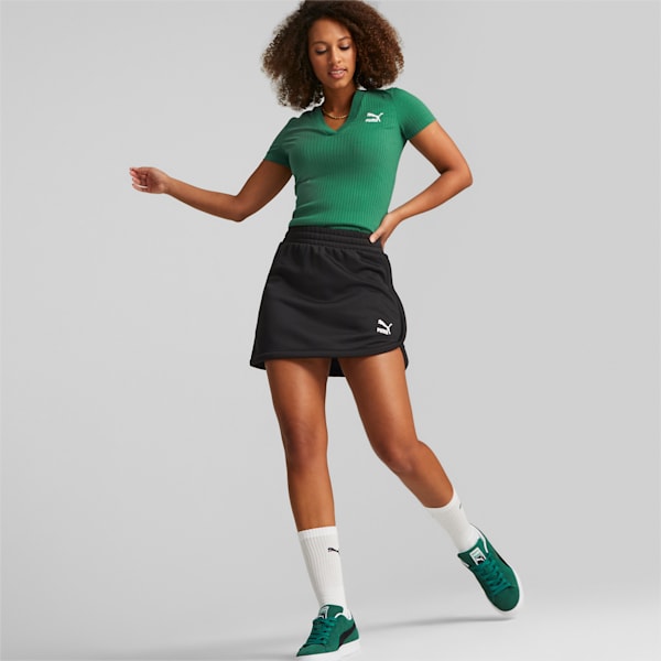 CLASSICS A-Line Regular Fit Women's Skirt, PUMA Black, extralarge-IND