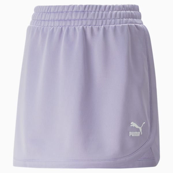 CLASSICS A-Line Regular Fit Women's Skirt, Vivid Violet, extralarge-IND