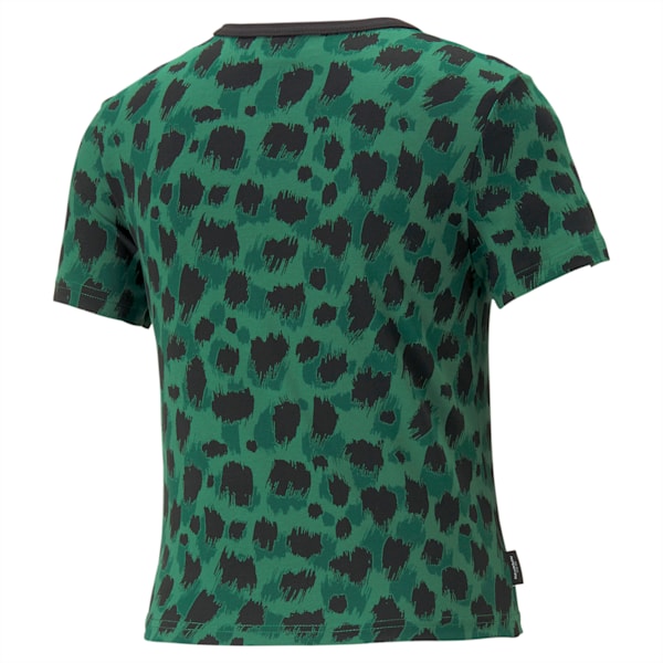 DOWNTOWN Slim Fit Women's Slim Fit T-Shirt, Vine-AOP, extralarge-IND
