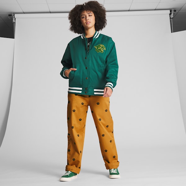 PUMA x TROPHY HUNTING Women's Basketball Pants, Apple Cinnamon-AOP, extralarge