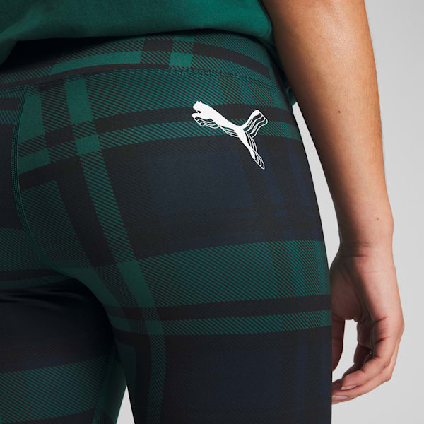 Shorts biker de básquetbol para mujer PUMA x TROPHY HUNTING, Malachite-AOP, extralarge