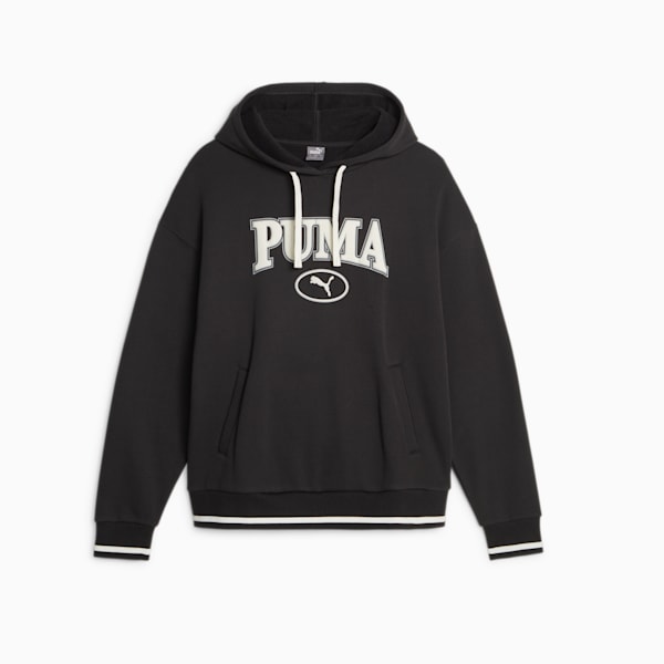 ウィメンズ PUMA SQUAD フーディー, PUMA Black, extralarge-JPN