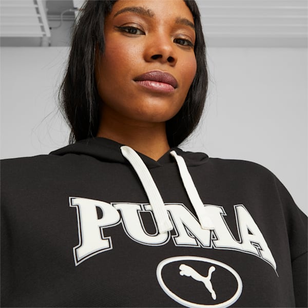 ウィメンズ PUMA SQUAD フーディー, PUMA Black, extralarge-JPN