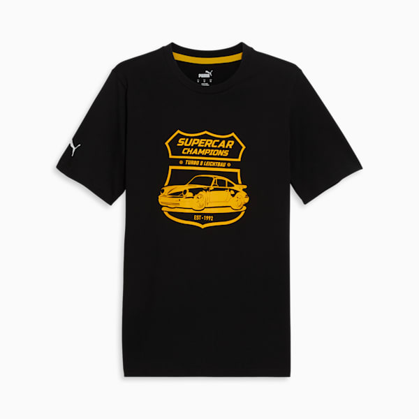 Porsche Legacy Garage Crews Las Vegas Men's Tee, PUMA Black, extralarge