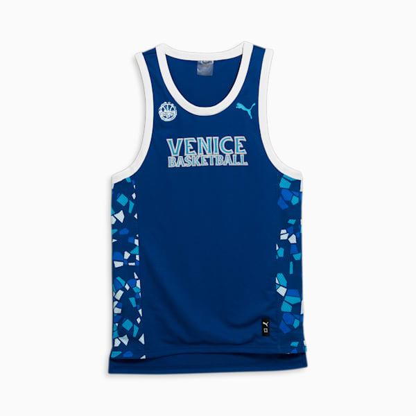 Puma x Venice Basketball League Men's Jersey, Royal Blue, M