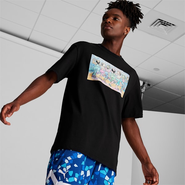 Playera PUMA x VENICE BASKETBALL LEAGUE, PUMA Black, extralarge
