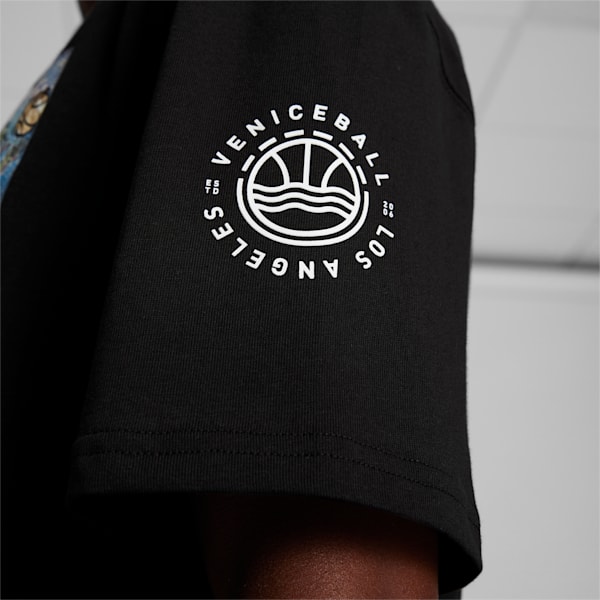 Playera PUMA x VENICE BASKETBALL LEAGUE, PUMA Black, extralarge