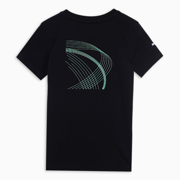 Mercedes-AMG Petronas Motorsport Youth Logo T-shirt, PUMA Black, extralarge-IND