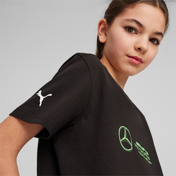 Mercedes-AMG Petronas Motorsport Youth Logo T-shirt, PUMA Black, extralarge-IND