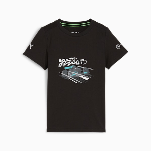 Mercedes-AMG Petronas F1® Motorsport Kids' Tee, PUMA Black, extralarge