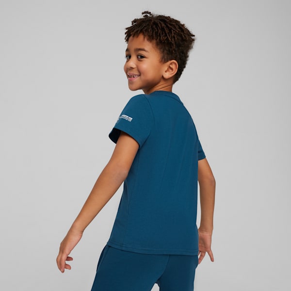 Mercedes-AMG Petronas Motorsport Kids' T-shirt, Ocean Tropic, extralarge-IND