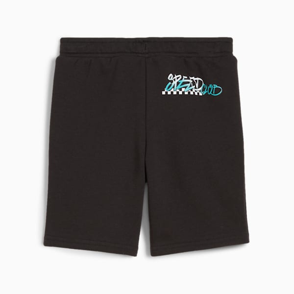 Mercedes-AMG Petronas Motorsport Kids' Shorts, PUMA Black, extralarge-IND