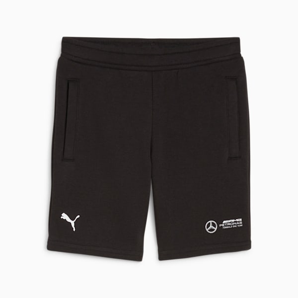 Mercedes-AMG Petronas Motorsport Little Kids' Shorts, PUMA Black, extralarge