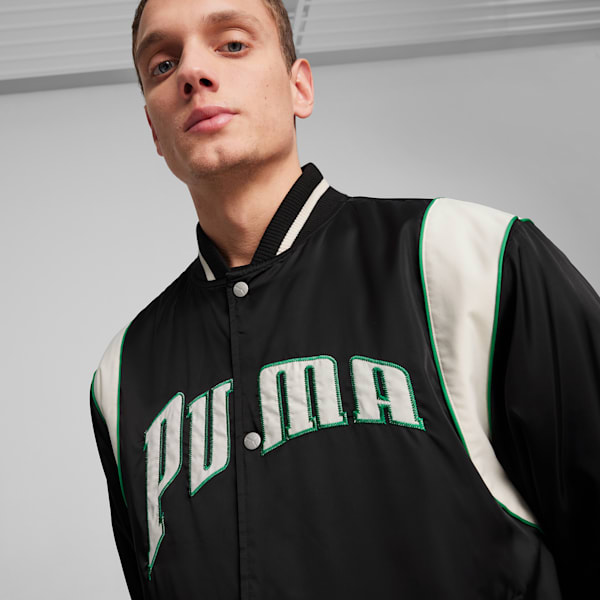 Chamarra varsity PUMA TEAM, PUMA Black, extralarge