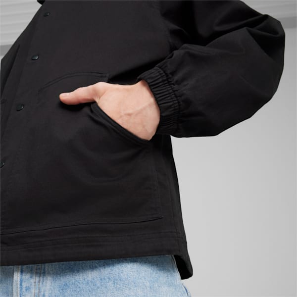 Downtown Men's Jacket, PUMA Black, extralarge