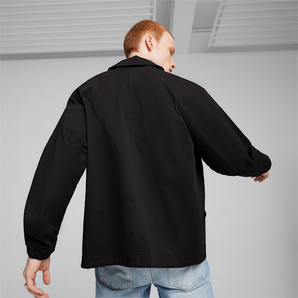 Downtown Men's Jacket, PUMA Black, extralarge
