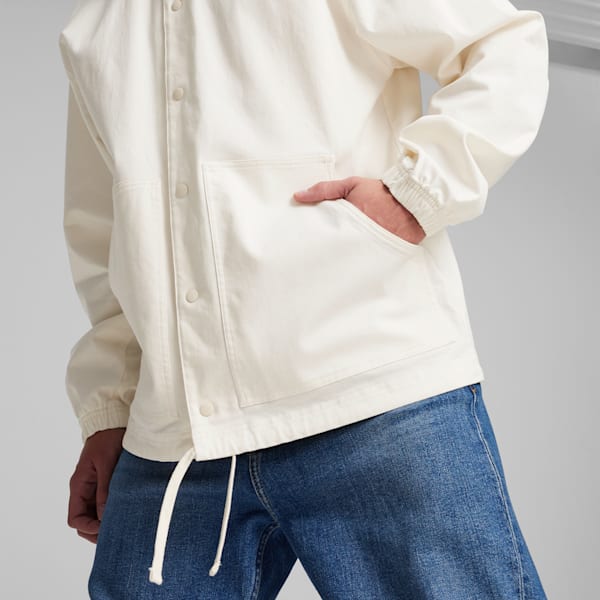 Downtown Men's Jacket, Frosted Ivory, extralarge