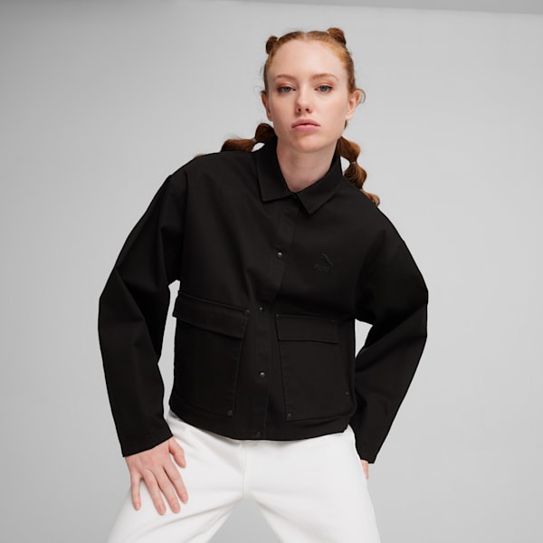 Classics Women's Shore Jacket, PUMA Black, extralarge