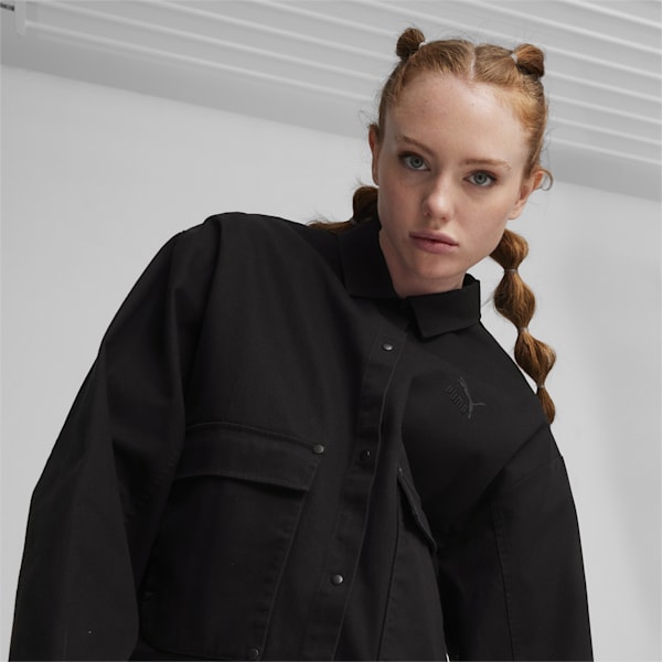 Classics Women's Shore Jacket, PUMA Black, extralarge-IND
