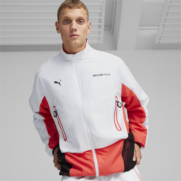AMG Men's Motorsport Statement Woven Jacket, Dewdrop, extralarge-IND