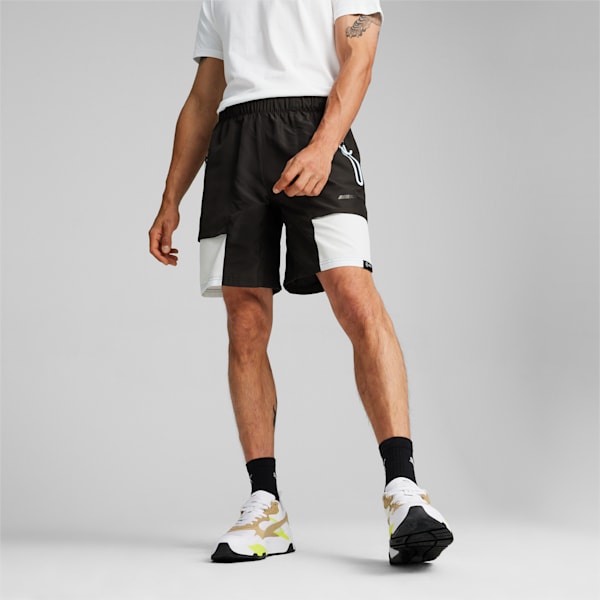 Mercedes-AMG Motorsport Statement Men's Woven Shorts, PUMA Black, extralarge