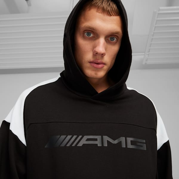 Mercedes-AMG Motorsport Statement Men's Hoodie, PUMA Black, extralarge