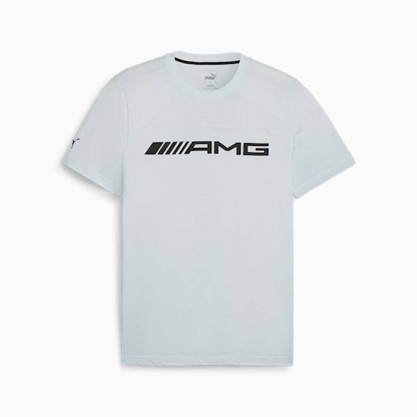 メンズ メルセデス AMG ロゴ 半袖 Tシャツ, Dewdrop, extralarge-JPN