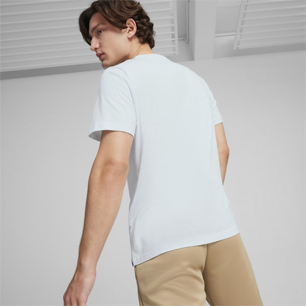 メンズ メルセデス AMG ロゴ 半袖 Tシャツ, Dewdrop, extralarge-IND