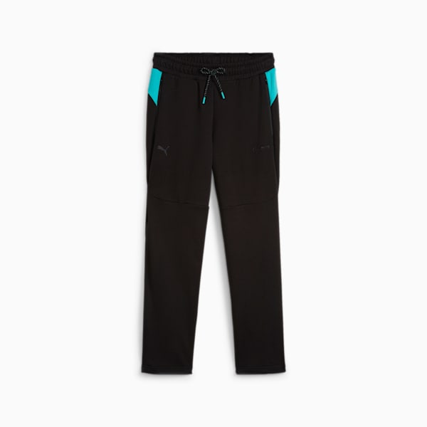 Mercedes-AMG Petronas Motorsport Men's PUMATECH Pants, PUMA Black, extralarge-IND