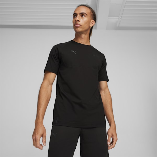 Mercedes-AMG Petronas Motorsport Men's PUMATECH T-shirt, PUMA Black, extralarge-IND
