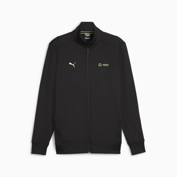 Mercedes-AMG Petronas Motorsport Men's Cloudspun Slim Fit Jacket, PUMA Black, extralarge-IND