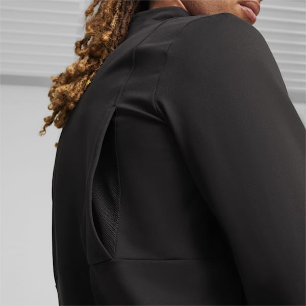 Mercedes-AMG Petronas Motorsport Men's Cloudspun Slim Fit Jacket, PUMA Black, extralarge-IND