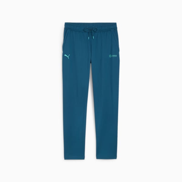 Mercedes-AMG Petronas Motorsport Men's Cloudspun Slim Fit Pants, Ocean Tropic, extralarge-IND
