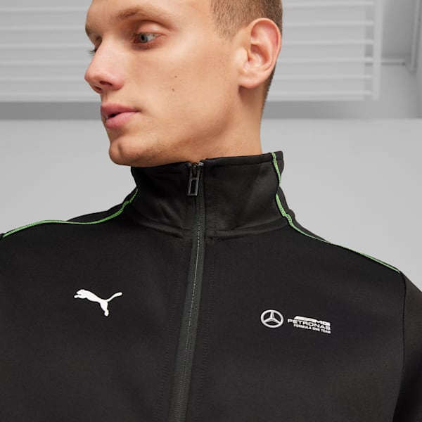Mercedes-AMG PETRONAS MT7 Motorsport Men's Track Jacket, PUMA Black, extralarge-IND