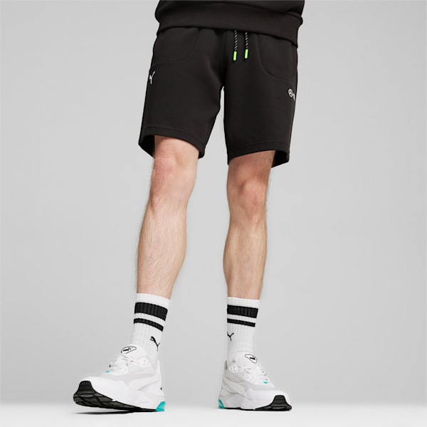 Mercedes-AMG Petronas Motorsport Men's Shorts, PUMA Black, extralarge-IND